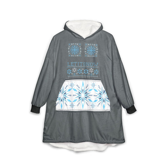LETITSNOW, Hooded Blanket