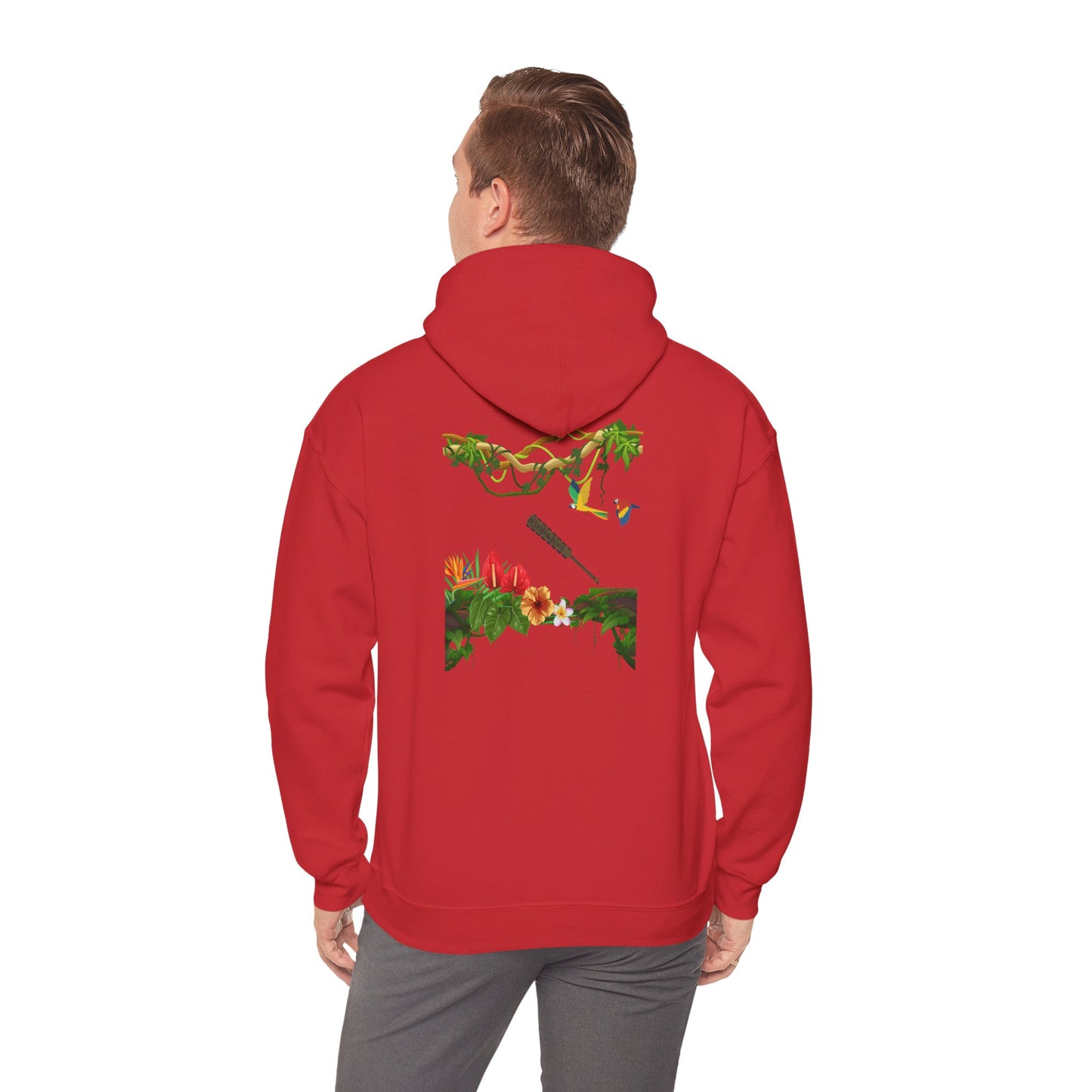 Warrior-Poet: Macuahuitl Rainforest Hoodie