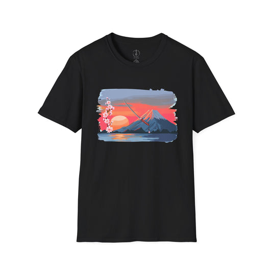 Warrior-Poet: Kanto Sunset, T-Shirt