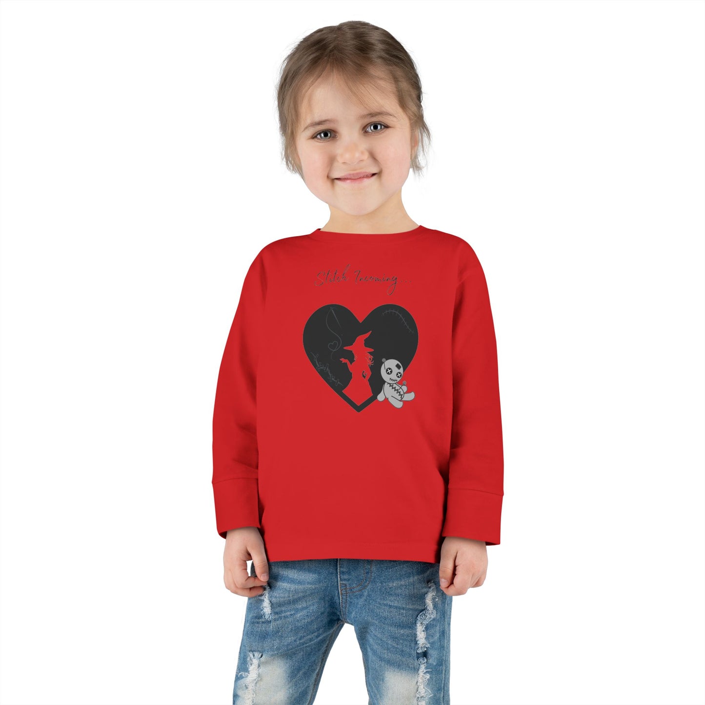 Stitch Incoming, Toddler baby Long Sleeve