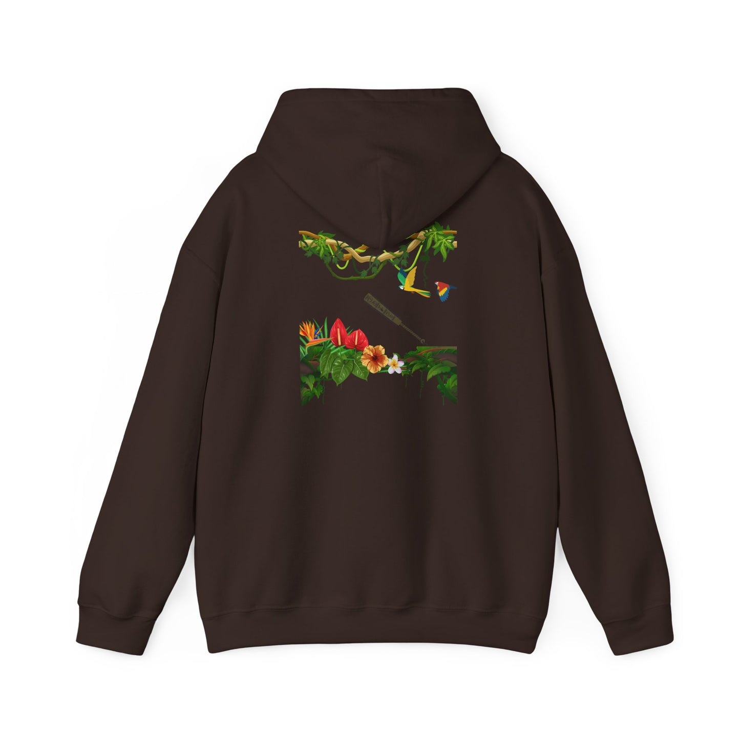 Warrior-Poet: Macuahuitl Rainforest Hoodie