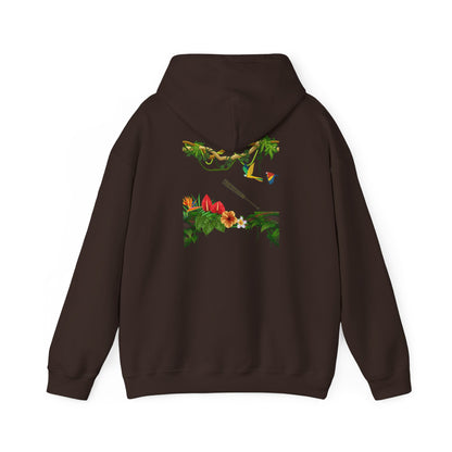 Warrior-Poet: Macuahuitl Rainforest Hoodie