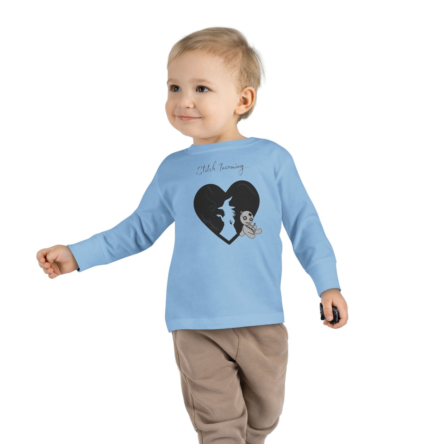 Stitch Incoming, Toddler baby Long Sleeve