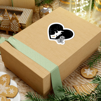 Stitched Heart Sticker