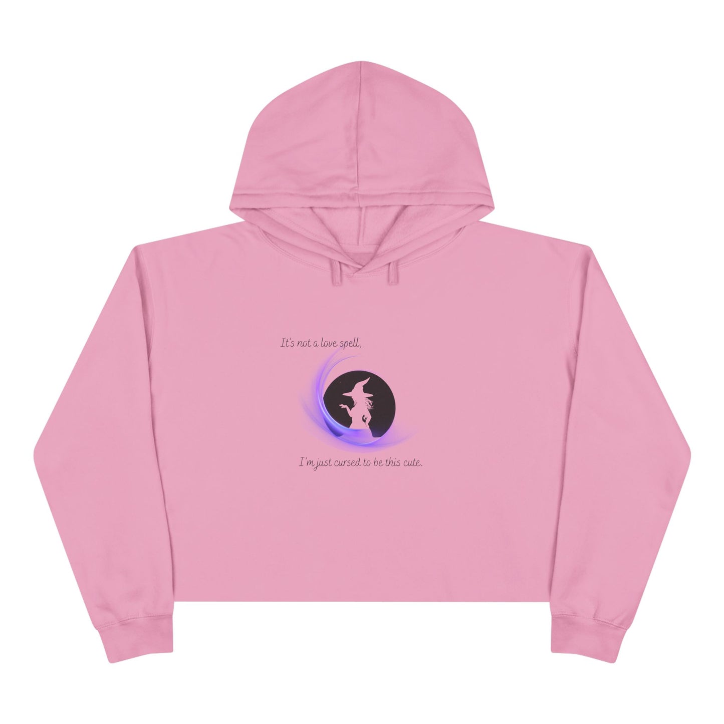 Cursed Cuteness, Crop Hoodie