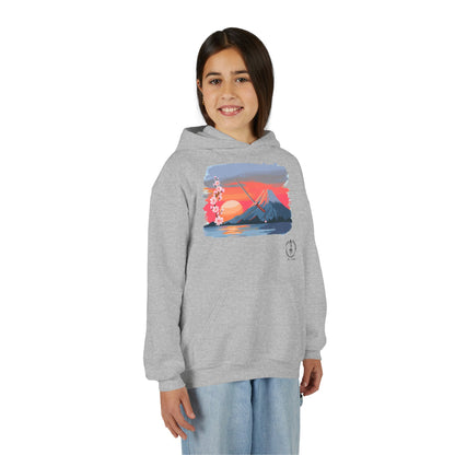 Kanto Sunset, Kids Hoodie
