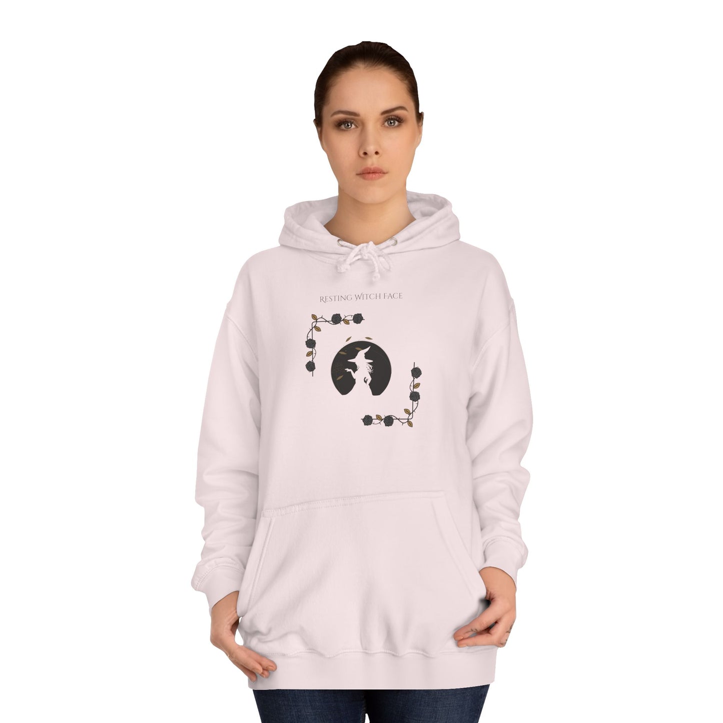 Resting Witch Face, Light Hoodie