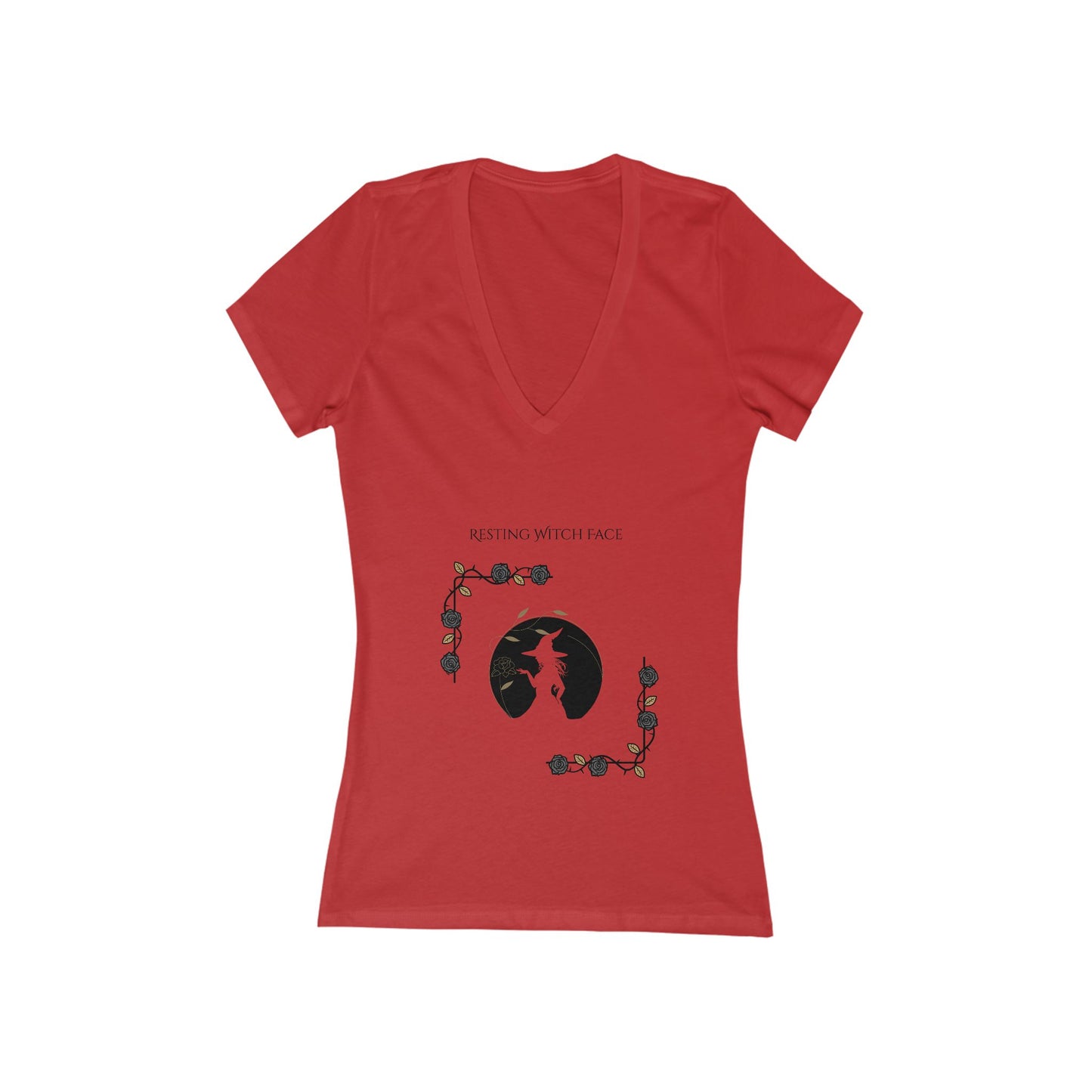 Resting Witch Face, V-Neck Jersey