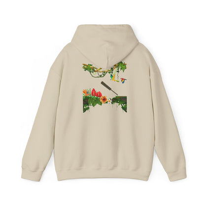Warrior-Poet: Macuahuitl Rainforest Hoodie
