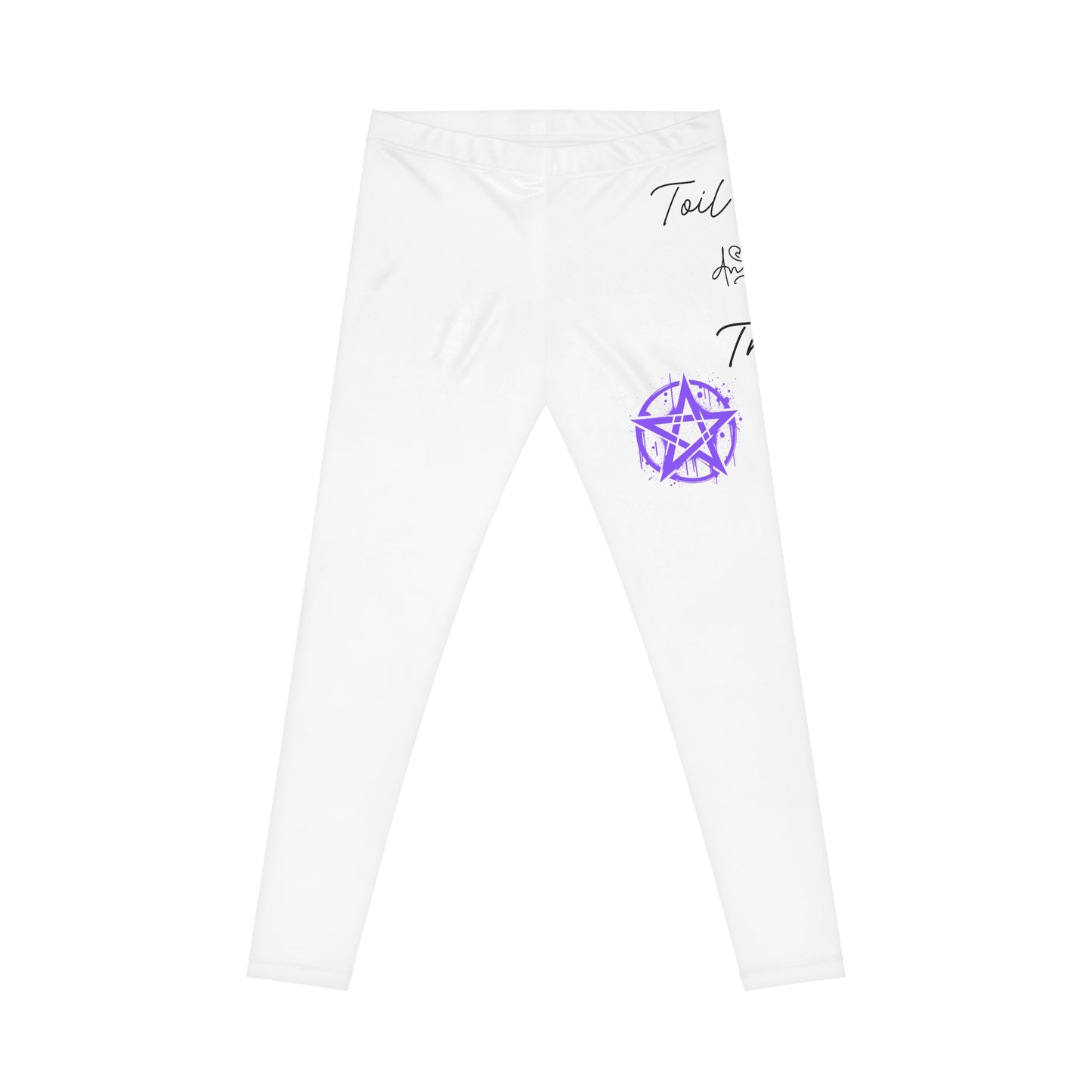 Toil and Trouble Leggings, White
