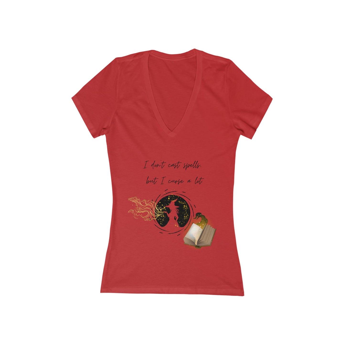 Spell Curse, V-Neck Jersey