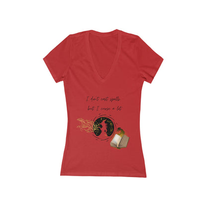 Spell Curse, V-Neck Jersey