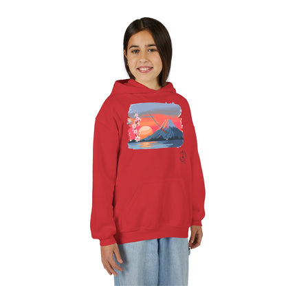 Kanto Sunset, Kids Hoodie