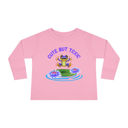 Cute But Toxic, Toddler baby Long Sleeve