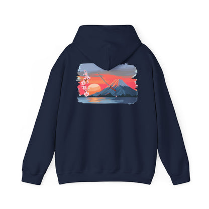 Warrior-Poet: Kanto Sunset Hoodie