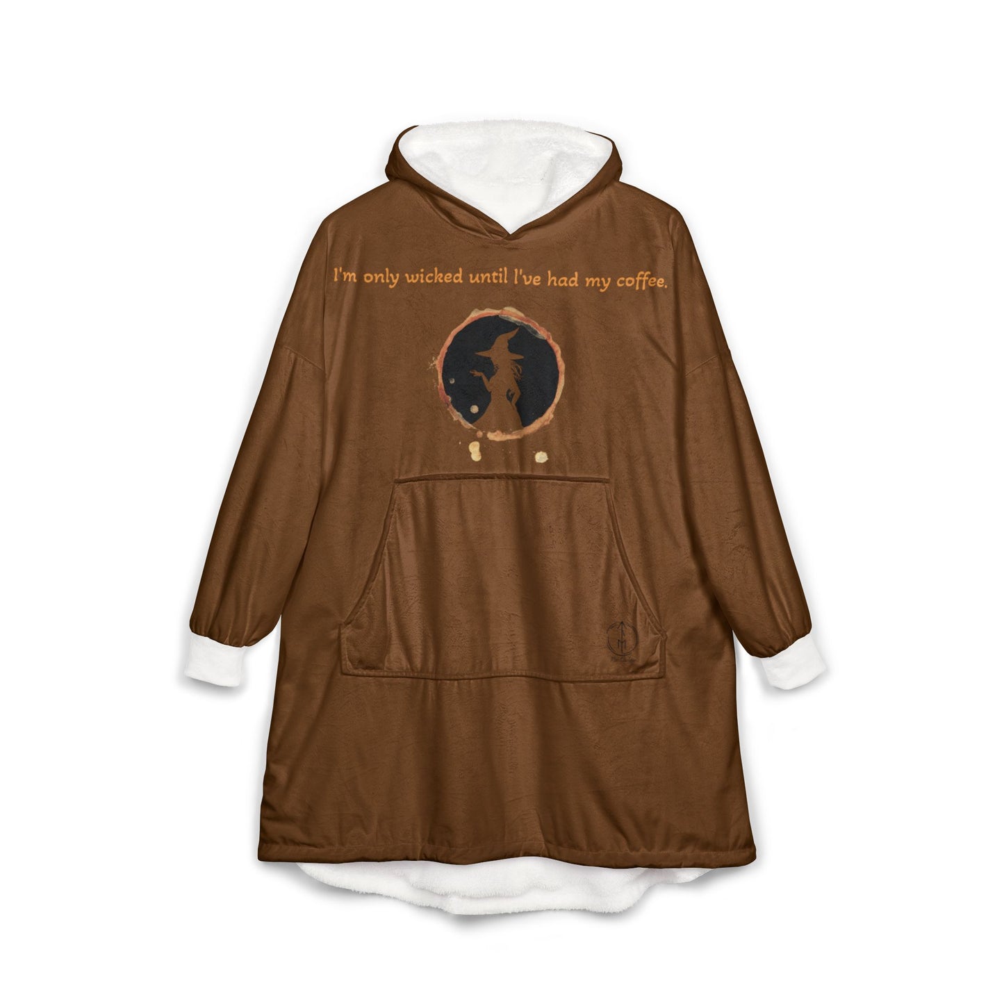 Wicked Coffee Hooded Blanket