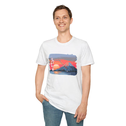 Warrior-Poet: Kanto Sunset, T-Shirt
