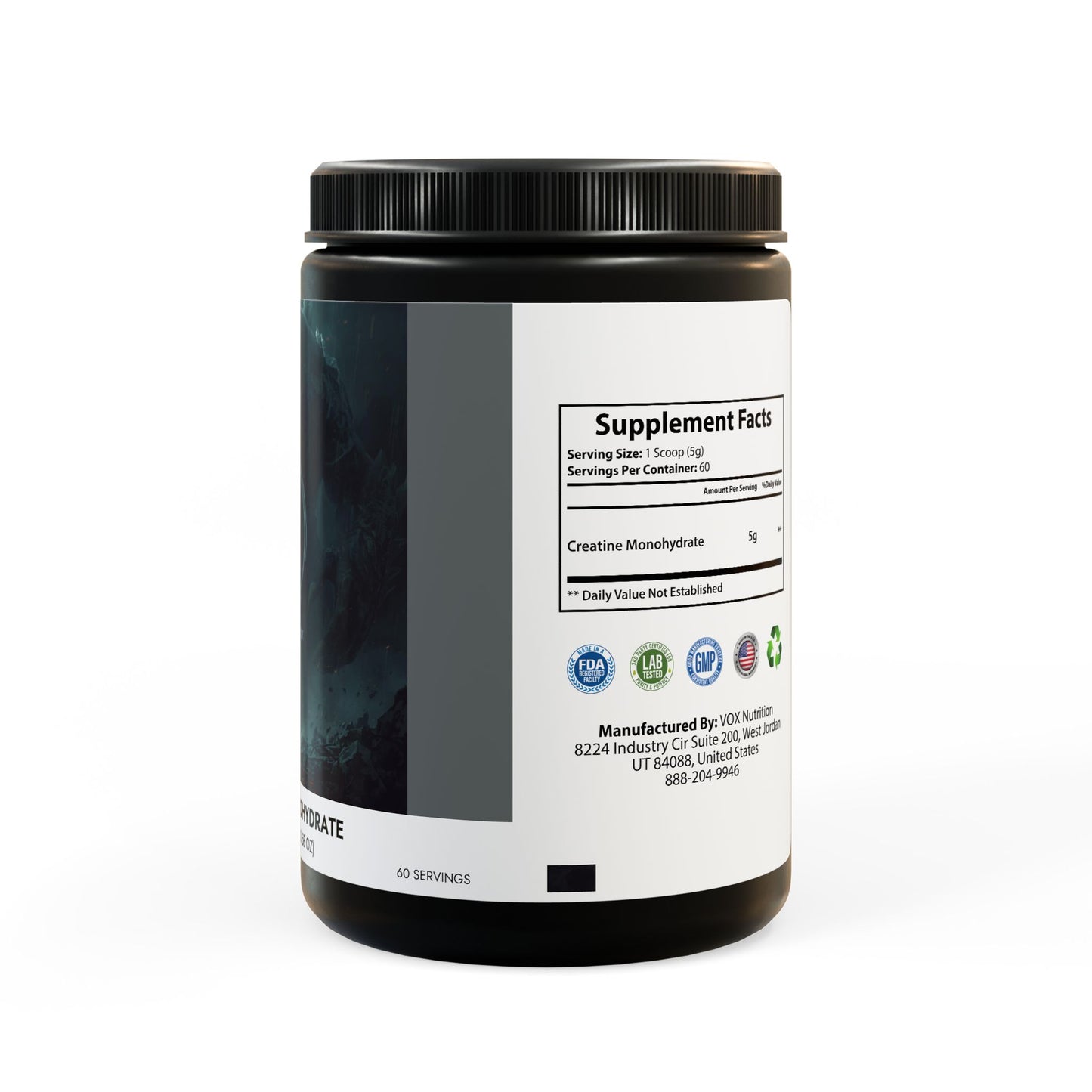 Creatine Monohydrate Supplement (300g, 10.58oz)