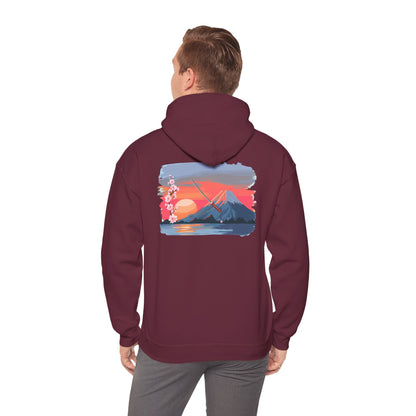 Warrior-Poet: Kanto Sunset Hoodie