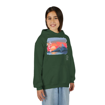Kanto Sunset, Kids Hoodie