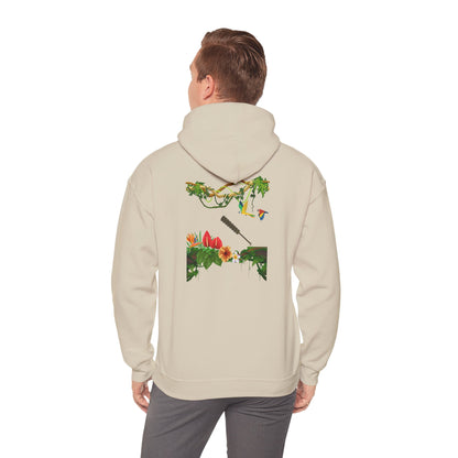 Warrior-Poet: Macuahuitl Rainforest Hoodie