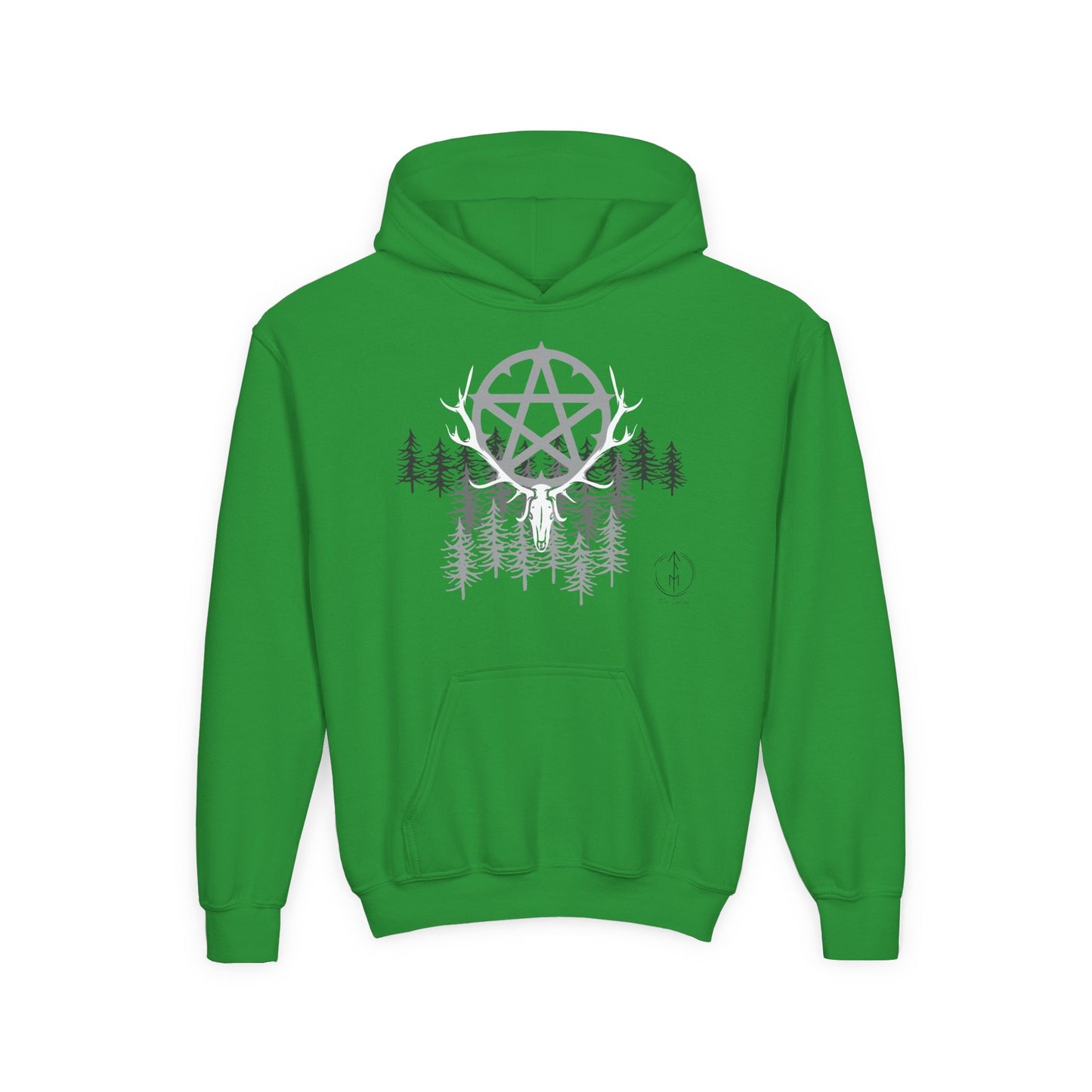 Woodland Pentagram, Kids Hoodie