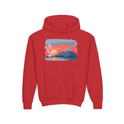 Kanto Sunset, Kids Hoodie