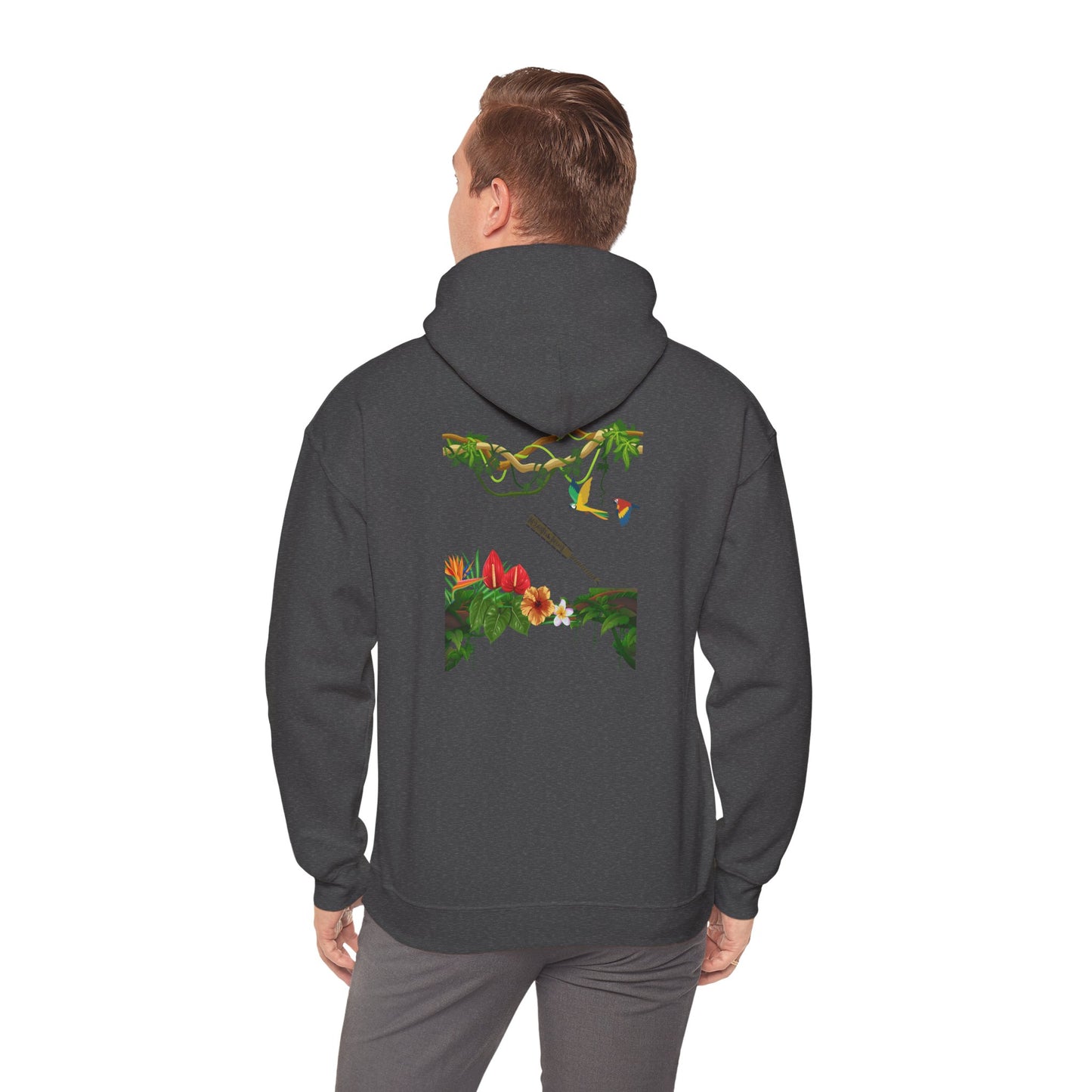 Warrior-Poet: Macuahuitl Rainforest Hoodie