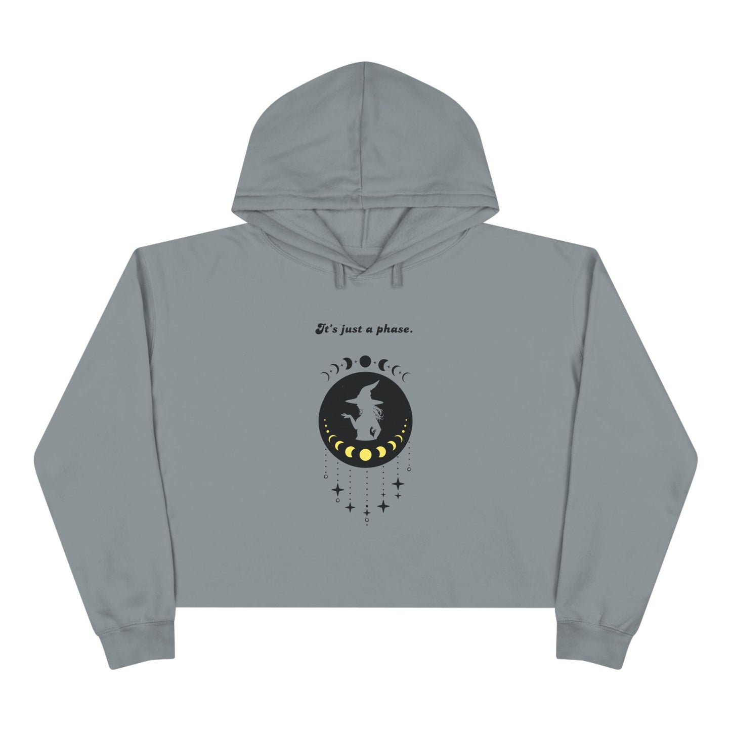 Just A Phase, Crop Hoodie