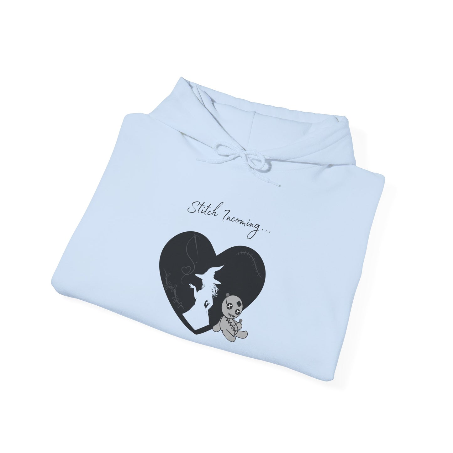 Stitch Incoming, Heavy Hoodie