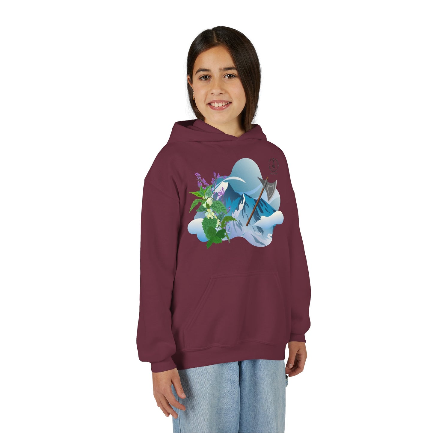 Mountain Cleaver, Kids Hoodie