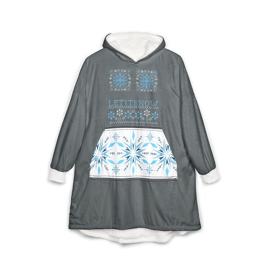 LETITSNOW, Hooded Blanket