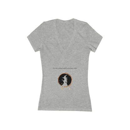 Wicked Coffee, V-Neck Jersey