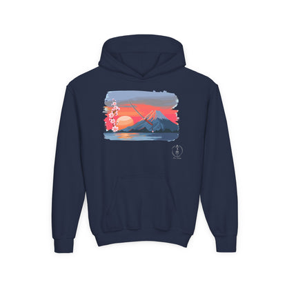 Kanto Sunset, Kids Hoodie