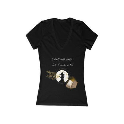 Spell Curse, V-Neck Jersey