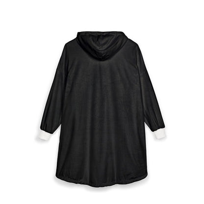 Resting Witch Face Hooded Blanket