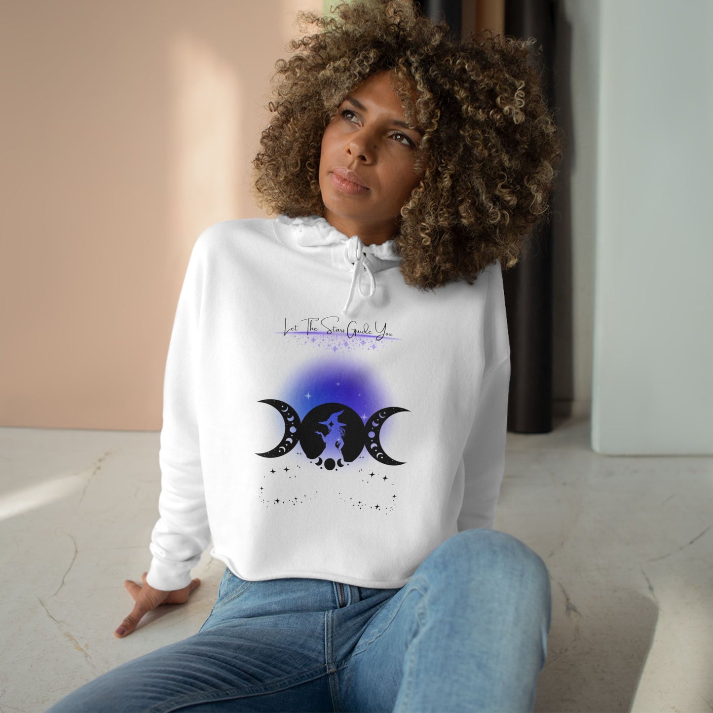 Star Guide, Crop Hoodie