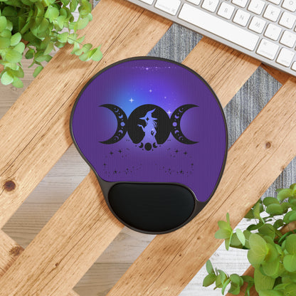 Mystical Moon Goddess Mouse Pad