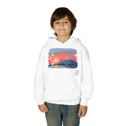 Kanto Sunset, Kids Hoodie