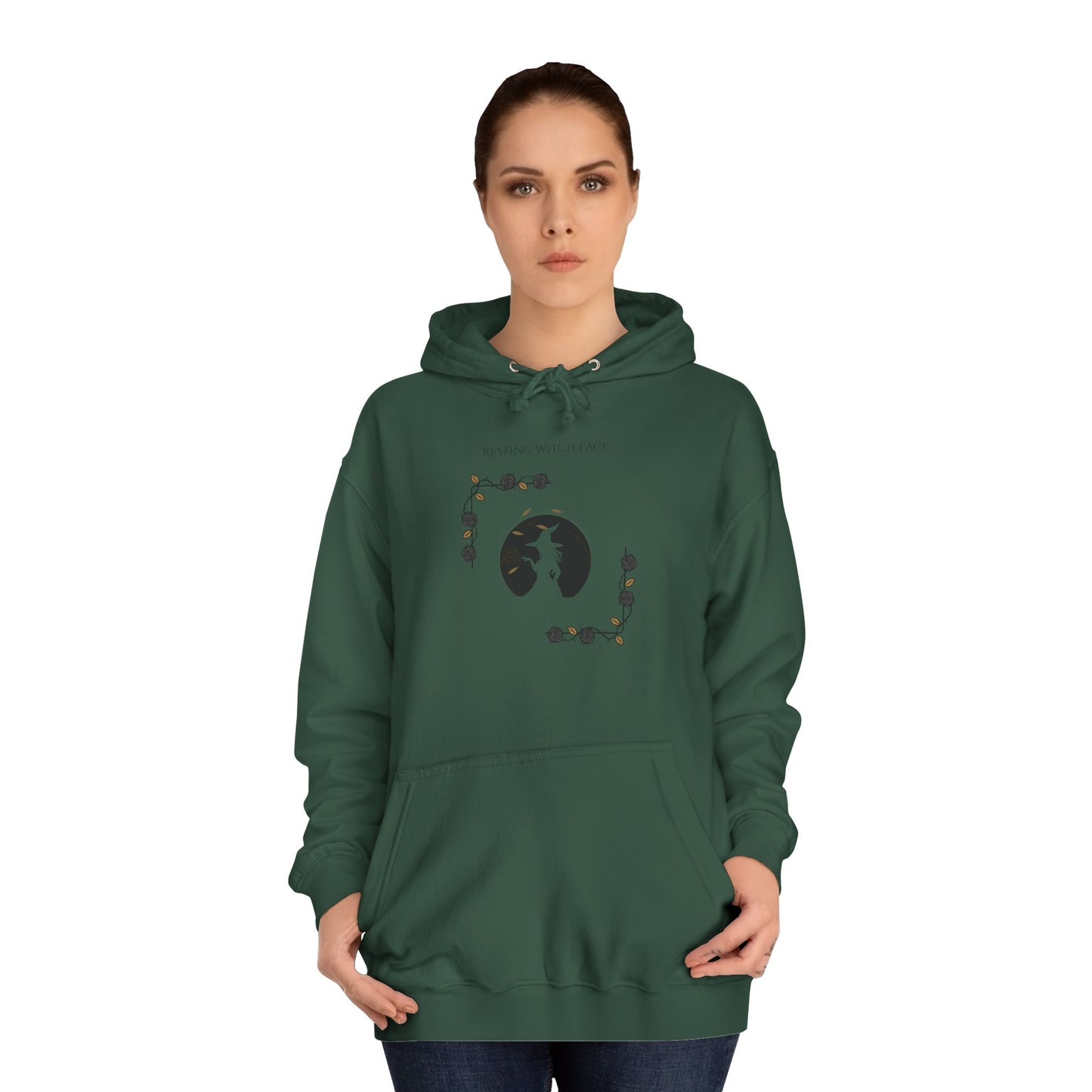Resting Witch Face, Light Hoodie