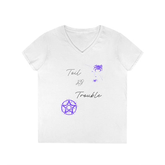 Toil and Trouble V-Neck Tee