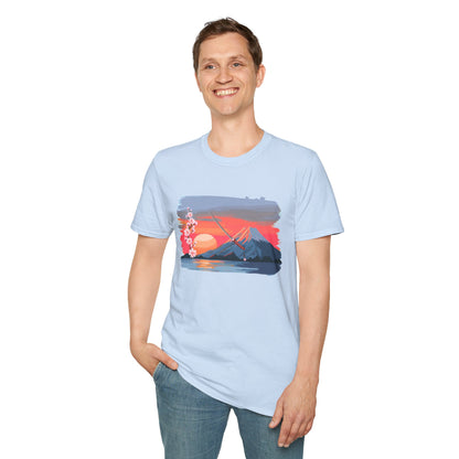 Warrior-Poet: Kanto Sunset, T-Shirt