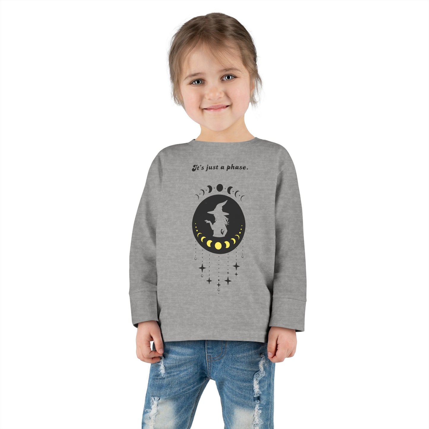 Moon Phase, Toddler baby Long Sleeve