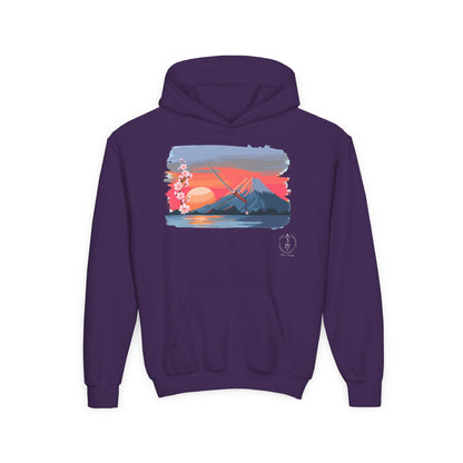 Kanto Sunset, Kids Hoodie