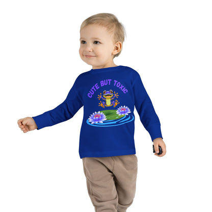 Cute But Toxic, Toddler baby Long Sleeve