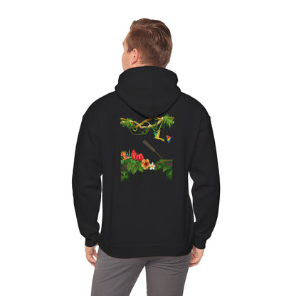 Warrior-Poet: Macuahuitl Rainforest Hoodie