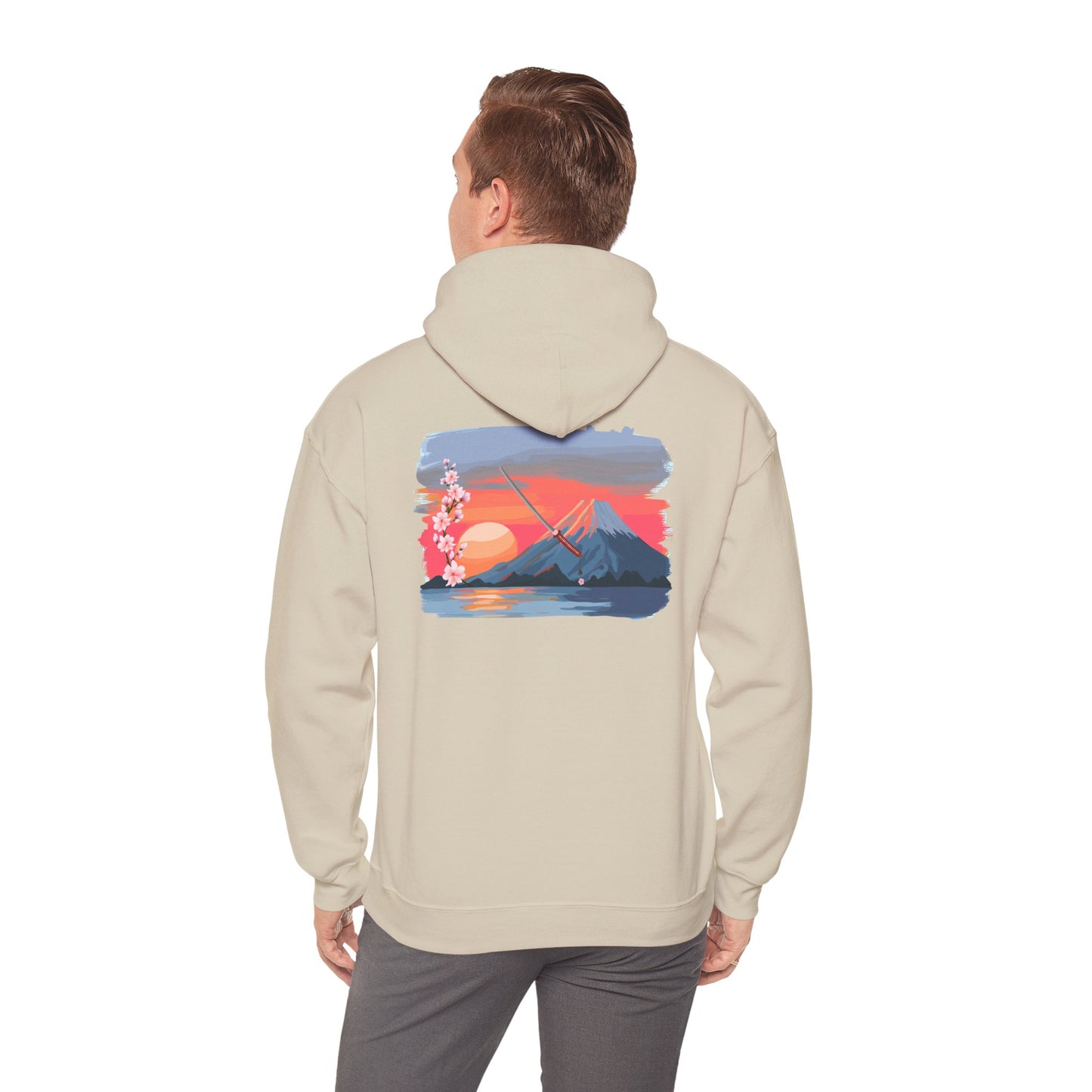 Warrior-Poet: Kanto Sunset Hoodie