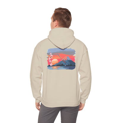 Warrior-Poet: Kanto Sunset Hoodie