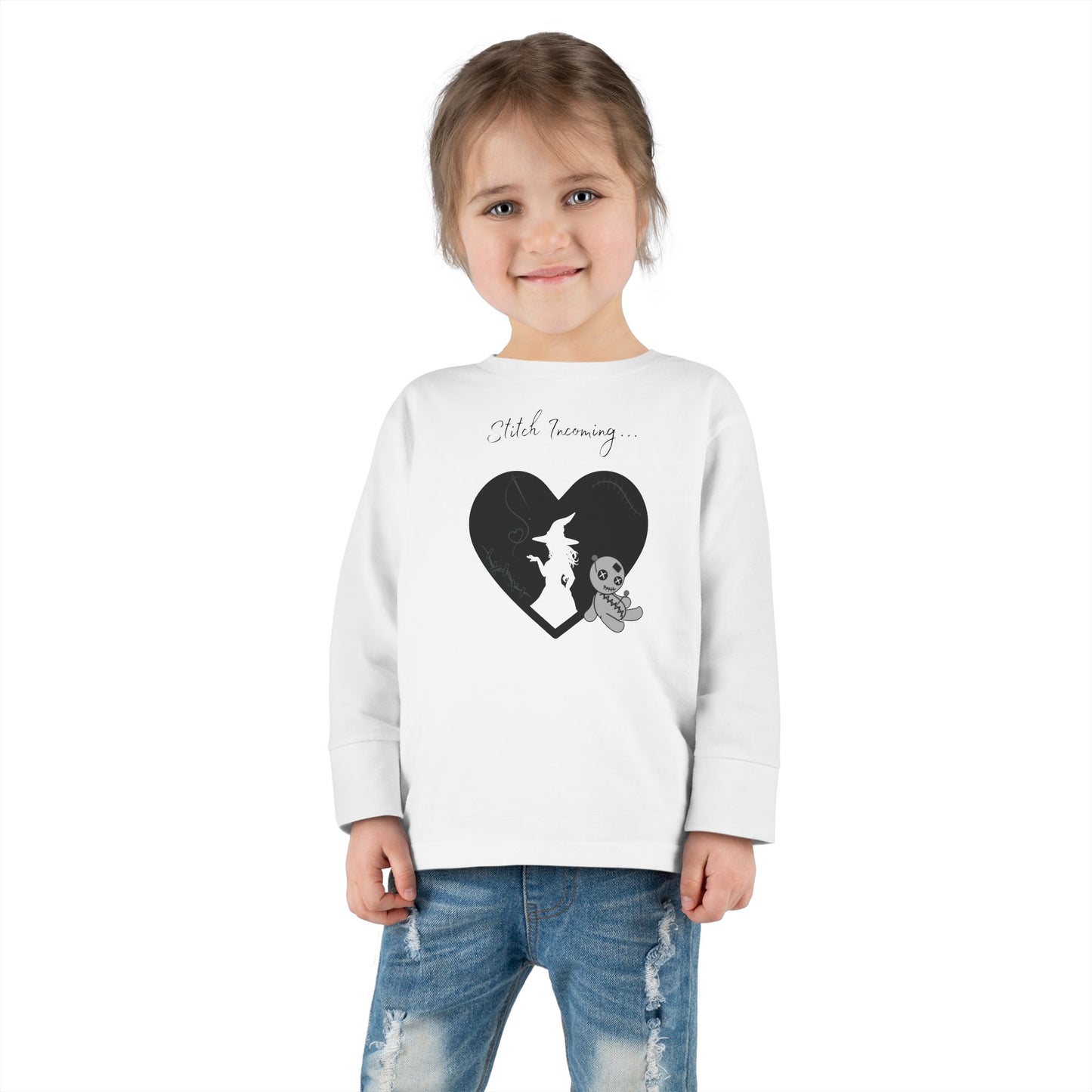 Stitch Incoming, Toddler baby Long Sleeve