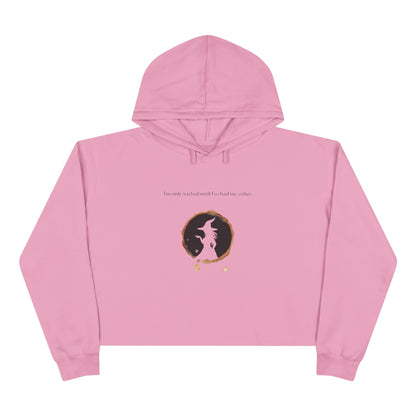 Wicked Coffee, Crop Hoodie